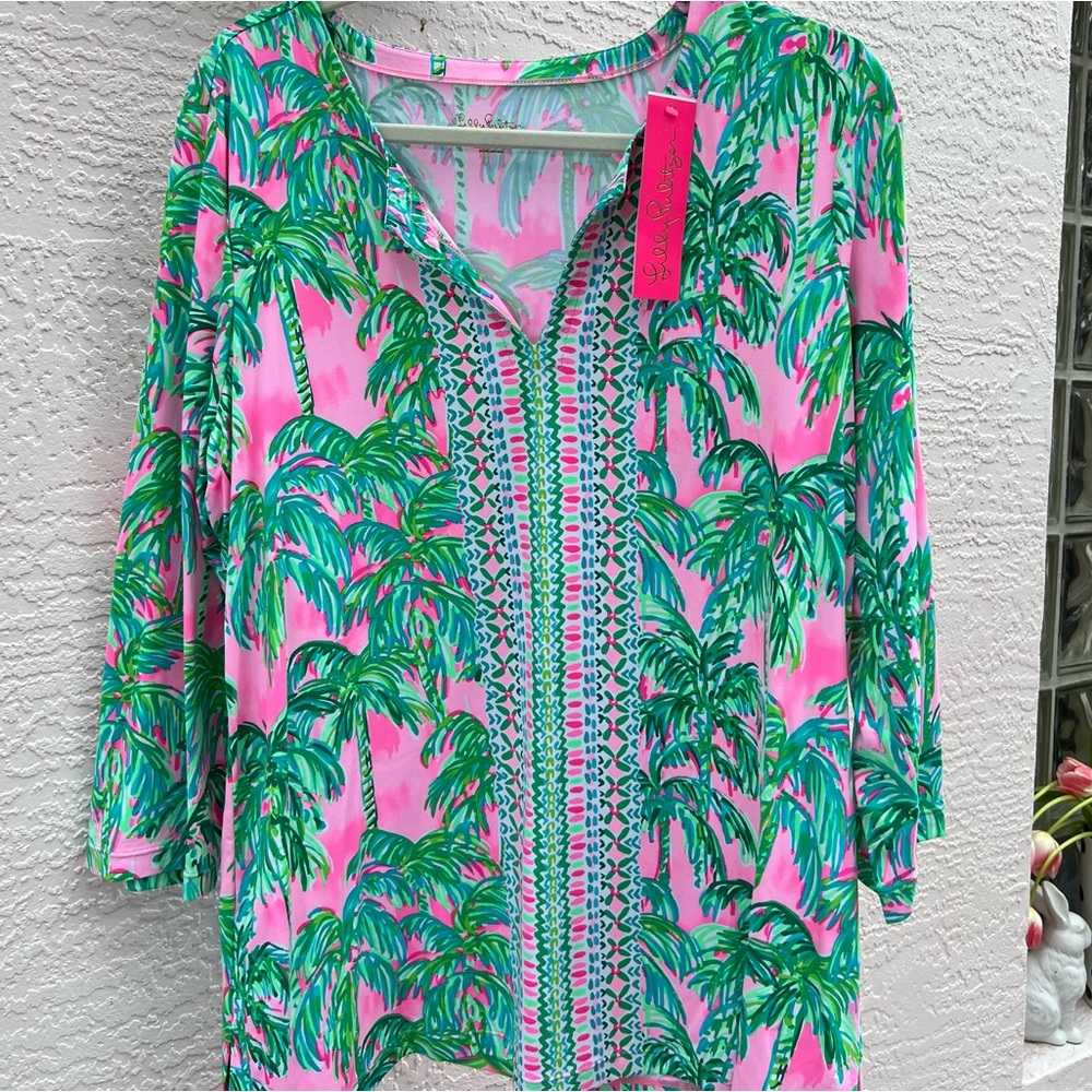 Lilly Pulitzer UPF 50 + Karina Tunic Size XL